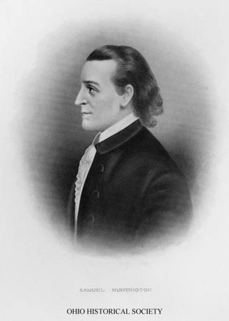 Samuel Huntington, Ohio's third governor