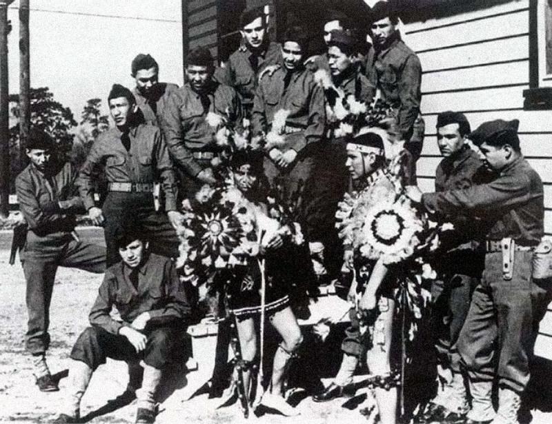 Comanche code-talkers of the 4th Signal Company