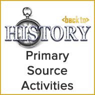 Back to History: American History Primary Source Activities