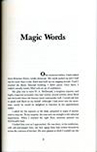 Magic Words, a chapter from Norman Vaughan's book With Byrd at the Bottom of the World