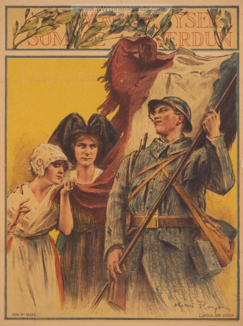 French Propaganda Poster