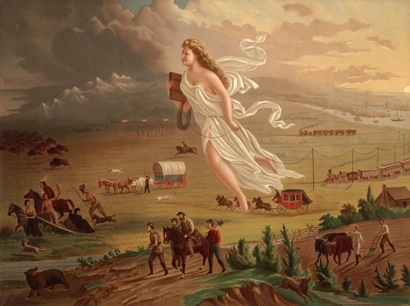 American Progress by John Gast, 1872