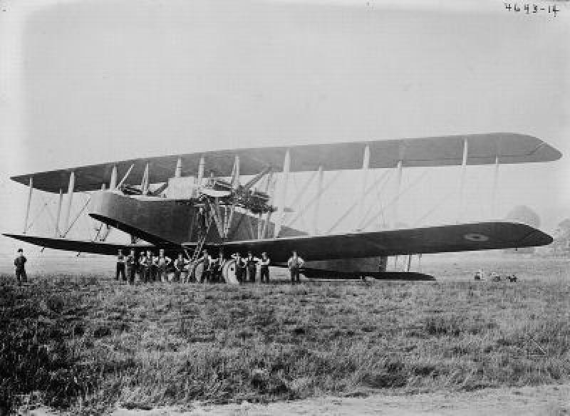 British Handley Page Bomber