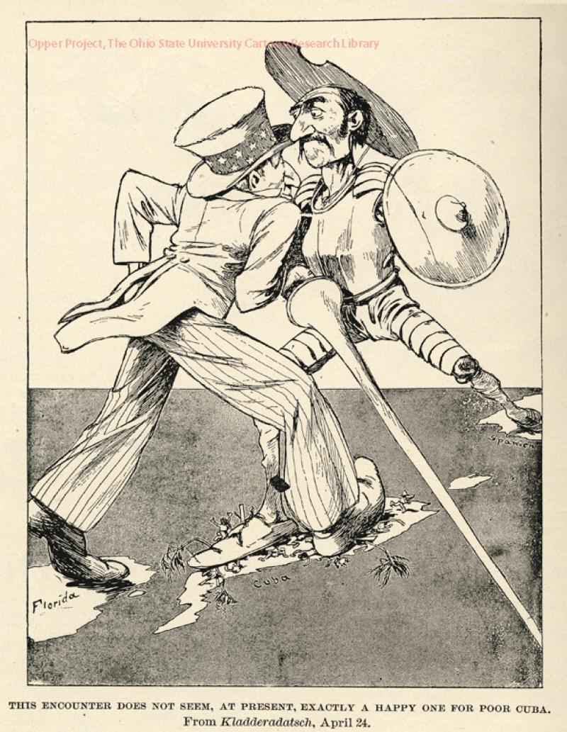 imperialism political cartoons uncle sam