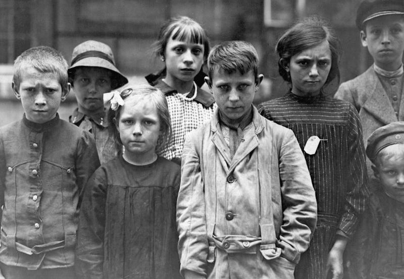 Children during World War I