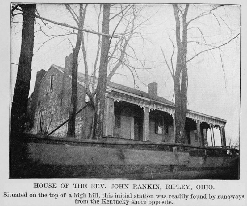 House of the Rev. John Rankin, Ripley, Ohio, c1898