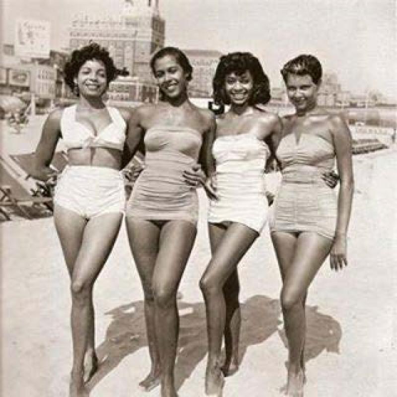 women in bathing suits