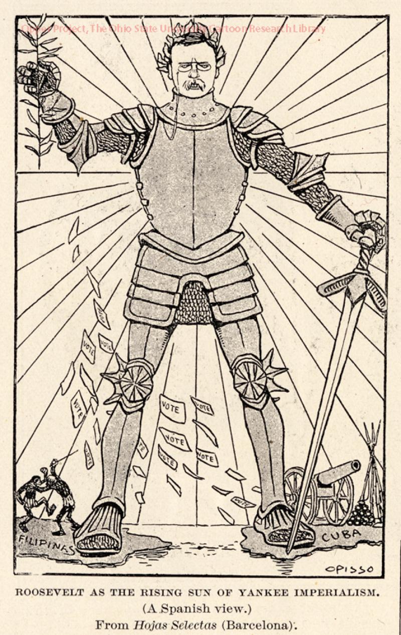 Roosevelt As the Rising Sun of Yankee Imperialism Roosevelt As the Rising Sun of Yankee Imperialism