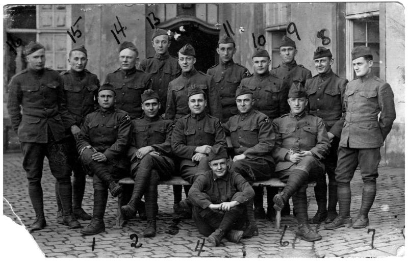 U.S. Army Soldiers in Germany during WWI U.S. Army Soldiers in Germany during WWI