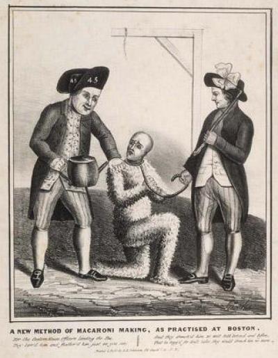 Tar and Feathering Print Tar and Feathering Print
